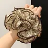 Elástico de Cabelo Estilo Relaxado, Acessório de Cabelo Grande Estilo Coreano, Prendedor de Cabelo de Luxo para Meninas, Corda de Cabelo, Elástico de Cabelo, Acessório de Cabelo