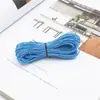 Cuerda Elástica de 1 mm Banda de Goma Redonda de Color Duradera para Ensartar Cuentas Cordón de Alta Elasticidad Materiales para Joyería DIY
