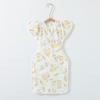 Saco de dormir anti-sobresalto para bebé, diseño de malla fina de verano, saco de dormir tipo mantita envolvente para recién nacido con alas y brazos extensibles