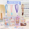 Lindo Tarjetero Estilo Anime para Estudiante Personalizado con Cordón, Insignia de Empleado, Insignia Escolar, Tarjeta de Acceso de Dibujos Animados, Tarjeta de Comida al por Mayor