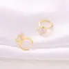 Accesorios de joyería semiacabados al por mayor material metal diamante anillo colgante hecho a mano diy collar pulsera aretes colgante