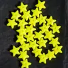 Bola de prego de língua de estrela de cor sólida acrílico estrela de cinco pontas bola de substituição de prego de língua estrela de cinco pontas multicor transfronteiriça quente atacado joia de perfuração