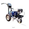Máquina marcadora de doble pistola con bomba de émbolo de pulverización en frío para carretera pequeña de empuje manual, máquina marcadora de carretera, máquina marcadora de pulverización en frío para carretera en stock