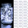 Luces de Hadas LED Impermeables para Bodas en Interiores y Exteriores, Navidad, Jardín, Mini Luces Intermitentes Decoración