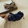 Falda Pequeña de Temperamento Suave Estilo Coreano Pinza de Plátano con Lazo Sensación de Alta Gama Pinza Vertical para Cola de Caballo Alta Accesorio para el Cabello para Mujer