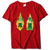 St. Camiseta de Dia de São Patrício Tamanho Europeu Feminino Pronta Camiseta Irlandesa Masculina e Feminina Feliz São. Dia de Patrício