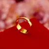 Tienda de Oro Mismo Estilo Arena Oro Oro Imitación Anillos de Dragón y Fénix para Hombres y Mujeres Anillos de Pareja Anillos de Boda Abiertos Regalo Tres Oros