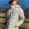Costillas algodón fino ropa de algodón invierno 2026 nueva chaqueta de algodón con capucha retro cálida ropa de algodón chaqueta corta negra