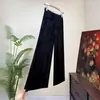 Zhi Li Estilo Chino Nuevo Color Sólido Jacquard Casual Pantalones de Pierna Ancha Verano 2026 Nuevos Cómodos Transpirables Pantalones Simples