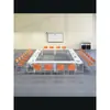 Mesas y Sillas Plegables de Entrenamiento para Instituciones Educativas, Mesas Largas, Clases de Tutoría para Estudiantes, Escritorios y Sillas Dobles, Juegos de Mesas para Conferencias