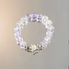 Pulseira de Contas Borboleta Chinesa, Mesmo Estilo para Mulheres, Impressão de Luxo Leve, Temperamento Nicho de Alto Padrão, Pulseira de Casal, Presente para Melhor Amiga