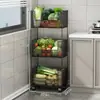 Estante de Almacenamiento de Verduras para Piso de Casa Cocina Cesta de Almacenamiento de Cebolleta Jengibre Ajo Balcón Pasillo Cesta de Almacenamiento de Frutas y Verduras Camote