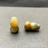 Jade Dorado Natural de Seda Grado A Calabaza Pequeña 6*10 Cuentas Sueltas, Jade Amarillo Viejo para Pulsera de Jade DIY Accesorios de Joyería en Stock Venta al por Mayor