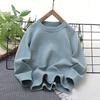 Camiseta Interior de Moda a Rayas de Cuello Redondo para Niños, Esencial para Uniforme Escolar, Venta al por Mayor de una Pieza desde Fábrica de Exportación de Qingdao, Se Puede Usar Afuera