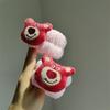 Coelho Rosa Desenho Animado Fofo Lavar Rosto Anti-Manga Pulseira Molhada à Prova d'Água Artefato Absorvente Faixa de Cabelo Intestino Grosso Munhequeira Esportiva