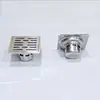 Desagüe de suelo de acero inoxidable 304 de bajo perfil para ducha y baño, alto flujo de alcantarillado con protección contra insectos y roedores