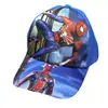 Gorra de red Spiderman Ultraman para niños transfronteriza gorra de béisbol de dibujos animados princess europea y americana sombrero de sol transpirable