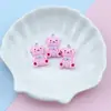 Pendente de Urso Colorido de Resina Desenho Animado Brincos Chaveiro Colar DIY Pingente Artesanal Acessórios de Joia Material