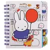 Mi Fei Tu Tu Bobina de Clasificación Snoopy Velcro A7 Cuaderno de Hojas Sueltas Diario Corazón de Niña Cuaderno Planificador