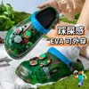 Zuecos de Exterior para Hombre Eva2026 Sandalias de Playa de Verano con Suela Gruesa de Doble Uso Zapatos de Jardín Antideslizantes