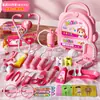 Caja de Almacenamiento para Kit Médico de Juego de Rol para Niños, Set de Juguete de Doctor para Niñas, Estetoscopio de Enfermera Realista e Inyección