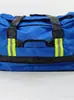 Mochila Azul Llama de Bomberos y Rescate, Ropa, Bolsa para Estar en Casa, Bolsa Táctica, Equipo de Transporte, Mochila, Bolsa de Transporte para el Frente de Bomberos, Bolsa de Hombro
