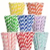 Canudos de Papel, Canudos, Palitos de Papel Coloridos Mistos, Cotonetes 6*350mm, Atacado Fabricante de Canudos de Papel