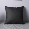 Shengdu Nórdico Color Sólido Poliéster-Lino Cojín Almohada Sofá Oficina Soporte Lumbar Extraíble y Lavable Funda de Almohada para el Hogar Venta al por Mayor