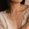EManco accesorios de joyería de letras pulsera collar personalidad nicho sentido del diseño joyería de perlas de imitación accesorios diy