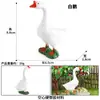 Simulación Realista Transfronteriza de Aves de Corral y Animales: Vacas, Caballos, Burros, Cabras, Ovejas, Cerdas, Búfalos, Ciervos Juguetes Cognitivos y Figuras