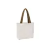 Bolsa de Lona com Logo Estampado, Bolsa Pai e Filho, Bolsa de Ombro Estilo Ins, Mercadoria Cultural e Criativa, Bolsa Promocional de Compras Ecológica