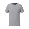 Camiseta Modal Lisa 200g Cuello Redondo Manga Corta Camisa Publicitaria Transferencia por Sublimación Camiseta Cultural Uniforme de Clase Ropa Transfronteriza Estampada
