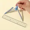 Brújula de Estudiante Juego de Reglas de Brújula de Metal Venta al por Mayor Juego de Herramientas de Regla para Pintura Diseño Dibujo Herramientas de Regla Materiales Didácticos para Examen de Matemáticas