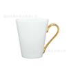Fabricante de Liling Caneca de Cerâmica Personalizada Caneca de Café Presente Criativo com Logo Personalizado Cabo Banhado a Ouro Caneca