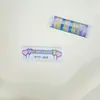 Etiqueta de tejido de dopamina disponible, accesorios de ropa de bricolaje, marca de tejido, collar, oso, amor, marca registrada, diseño de pegatina de tela.