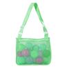 Bolsa de Almacenamiento de Papelería de un Solo Hombro, Bolsa de Playa para Colección de Juguetes de Pegatinas, Malla para Ropa de Niños, Tela de Malla Engrosada Plegable