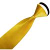 Corbata con Cremallera Brillante de 8 cm para Hombre y Mujer Vestido Casual Combinable Color Sólido Profesional Estudiante Corbata de Cuello