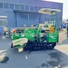 Pequeña Cosechadora de Orugas Doméstica de 25 HP Arroz Trigo Multifuncional Agrícola Todo en Uno