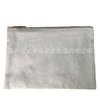 Lápis de lona para estudantes Bolsa Cosméticos de algodão com zíper de metal Bolsa de moedas de algodão de poliéster DIY Lápis Papelaria Bolsa