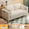 Sofá Apartamento Pequeño Sala de Estar Persona Perezosa Dormitorio Doble Uso Apartamento Simple Moderno Balcón Sofá Pequeño Casa de Alquiler Sofá