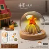 Luz de Noche de Gelatina de Concha de Erizo de Mar Natural Kit de Materiales Hechos a Mano para Bricolaje Adorno Decorativo Regalo para Niños y Novias