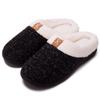 Zapatillas de casa REACH para hombre y mujer, cálidas, para interior y exterior, con certificación Oeko-tex BSCI, en stock sedex