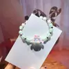 Pulseira Kulomi Sanrio de Cristal Acrílico Infantil Joia de Desenho Animado para Viagem Joker