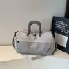 Nova Bolsa Fitness Expansível para Mulheres, Bolsa Esportiva de Grande Capacidade com Separação Seca e Úmida, Bolsa de Viagem para Lazer ao Ar Livre com Compartimento Independente para Sapatos