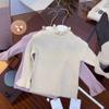 [En Stock Prendas de Punto Multicolor para Niñas 2025 Nuevo Otoño e Invierno Nuevo Estilo Niños Niñas Bebés Versátil Suave Cuello con Orejas