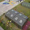 Tienda de Gran Luz para Proyectos Tienda de Emergencia para Desastres Dormitorio de Base Militar Tienda de Aleación de Aluminio Tienda de Montaje Rápido