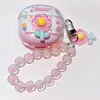 Funda Suave para Auriculares Glory Earbuds X6 Estuche de Dibujos Animados Flor DIY Pulsera para Glory X6 Inalámbrico Bluetooth