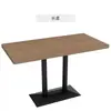 Sofá de Cabina para Restaurante, Tienda de Té de Leche y Postres, Juego de Mesa y Sillas Comerciales para Comedor, Asiento Doble de Recepción para Pared de Casa de Té