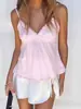 Amazon Transfronterizo 2026 Primavera/Verano Nuevo Estilo Moda Callejera Personalizada Top sin Mangas de Doble Tirante Dopamina Comercio Exterior Europeo y Americano