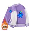 Chaqueta de Otoño para Niño 2025 Nueva Elegante Chaqueta de Béisbol Infantil Casual con Forro Polar para Niños Pequeños